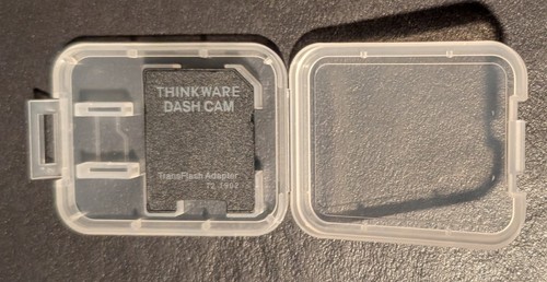 Thinkware dash cam black trans - dash,